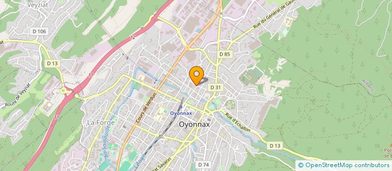 localisation de l'entreprise MONSIEUR THOMAS MONKA à OYONNAX