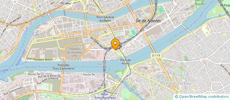 localisation de l'entreprise MONSIEUR THOMAS MONNIER  NANTES