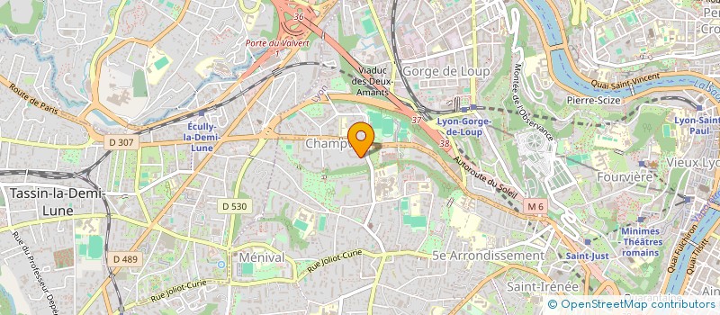 localisation de l'entreprise MONSIEUR THOMAS MONTAGNON  LYON