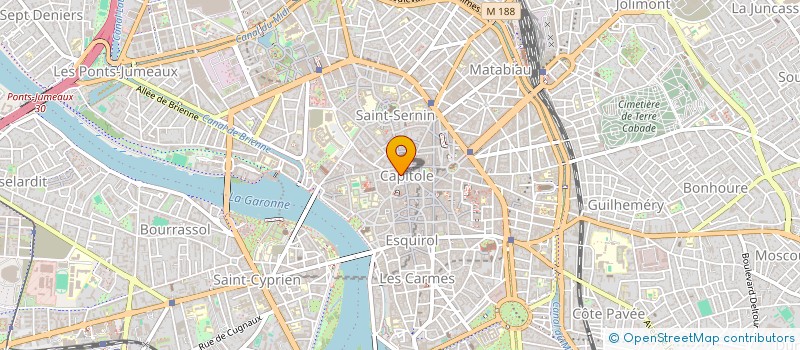 localisation de l'entreprise MONSIEUR THOMAS MONTAGUT à TOULOUSE