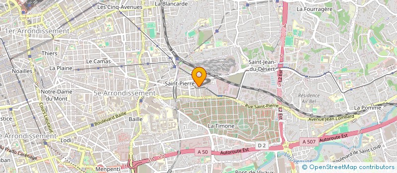 localisation de l'entreprise MONSIEUR THOMAS MONTIER à MARSEILLE