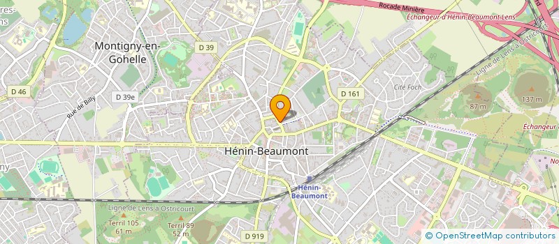 localisation de l'entreprise MONSIEUR THOMAS MORCHIPONT à HENIN-BEAUMONT