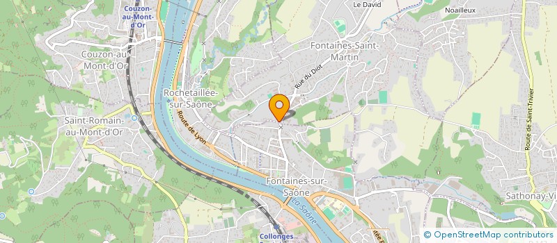 localisation de l'entreprise MONSIEUR THOMAS MOREAU  FONTAINES-SAINT-MARTIN