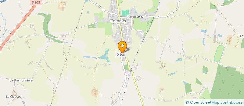 localisation de l'entreprise MONSIEUR THOMAS MOREAU  COMMER