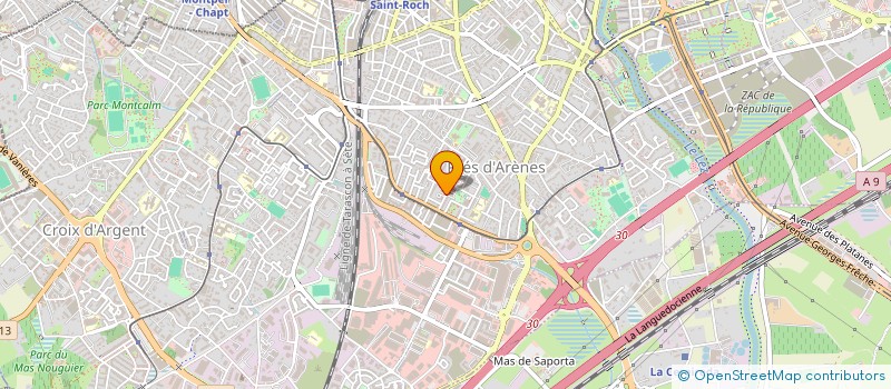 localisation de l'entreprise MONSIEUR THOMAS MOREL à MONTPELLIER