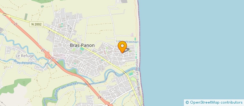 localisation de l'entreprise MONSIEUR THOMAS MOREL  BRAS-PANON