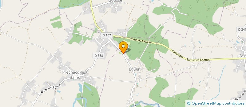 localisation de l'entreprise MONSIEUR THOMAS MORIHAIN  LOUER