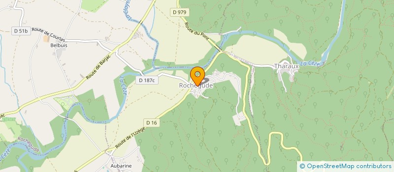 localisation de l'entreprise MONSIEUR THOMAS MORIN  ROCHEGUDE