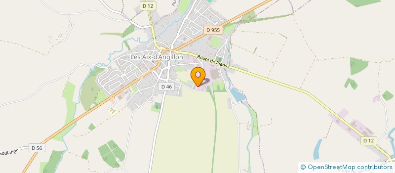 localisation de l'entreprise MONSIEUR THOMAS MORIN  LES AIX-D'ANGILLON