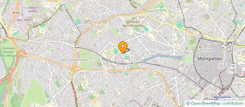 localisation de l'entreprise MONSIEUR THOMAS MORIZE  MONTPELLIER