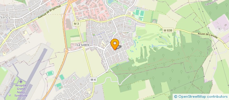 localisation de l'entreprise MONSIEUR THOMAS MORVILLE  PULNOY