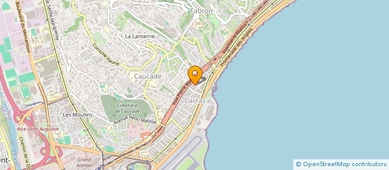 localisation de l'entreprise MONSIEUR THOMAS MOSCHETTI à NICE