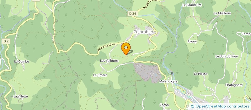 localisation de l'entreprise MONSIEUR THOMAS MOSNIER  COLOMBIER