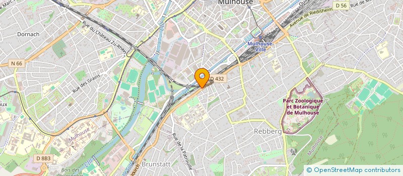 localisation de l'entreprise MONSIEUR THOMAS MOST  MULHOUSE