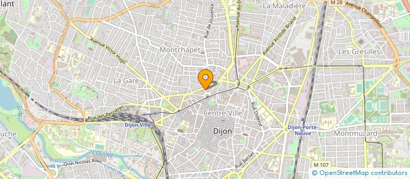 localisation de l'entreprise MONSIEUR THOMAS MOUILLOT à DIJON