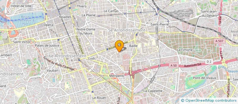 localisation de l'entreprise MONSIEUR THOMAS MOURADOFF à MARSEILLE