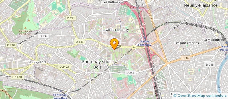 localisation de l'entreprise MONSIEUR THOMAS MOURIER à FONTENAY-SOUS-BOIS