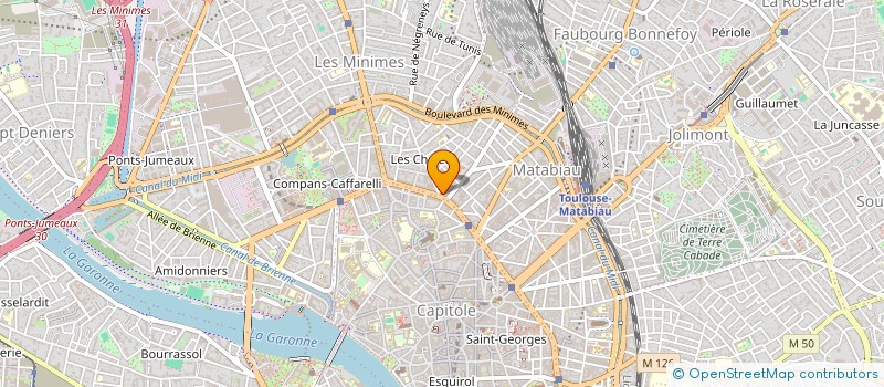 localisation de l'entreprise MONSIEUR THOMAS MOURIES  TOULOUSE
