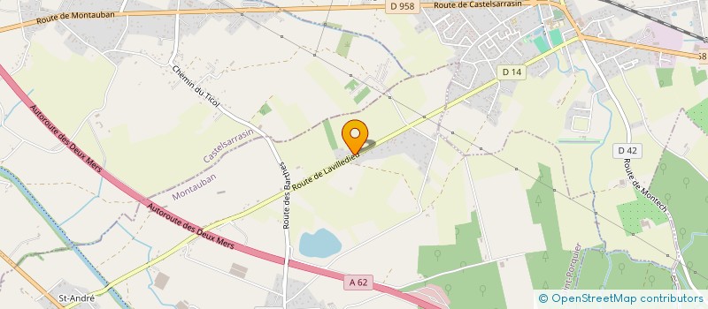 localisation de l'entreprise MONSIEUR THOMAS MOUSSU  SAINT-PORQUIER