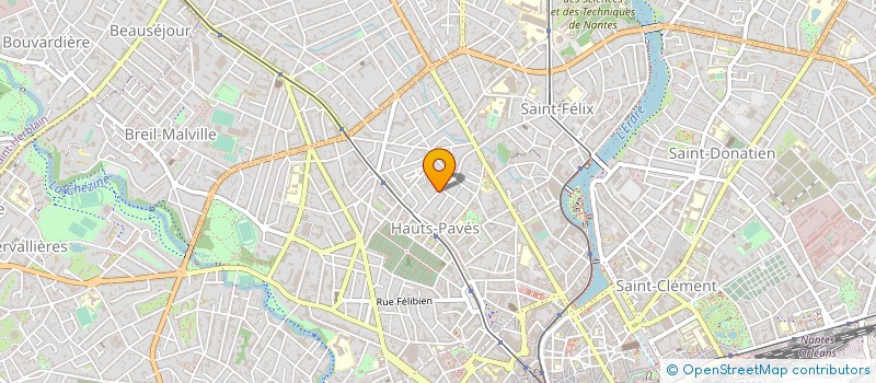 localisation de l'entreprise MONSIEUR THOMAS MOUTET à NANTES