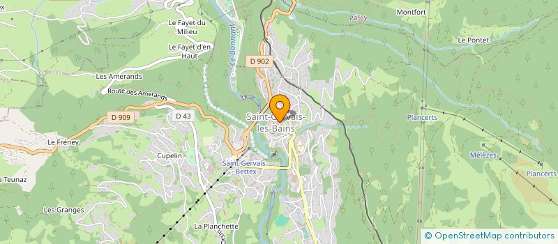 localisation de l'entreprise MONSIEUR THOMAS MOUTIN  SAINT-GERVAIS-LES-BAINS