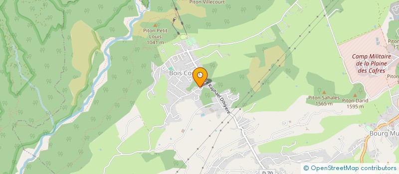 localisation de l'entreprise MONSIEUR THOMAS MOYANO  LE TAMPON