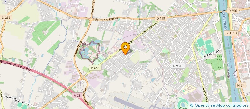 localisation de l'entreprise MONSIEUR THOMAS MUEL  ESTILLAC