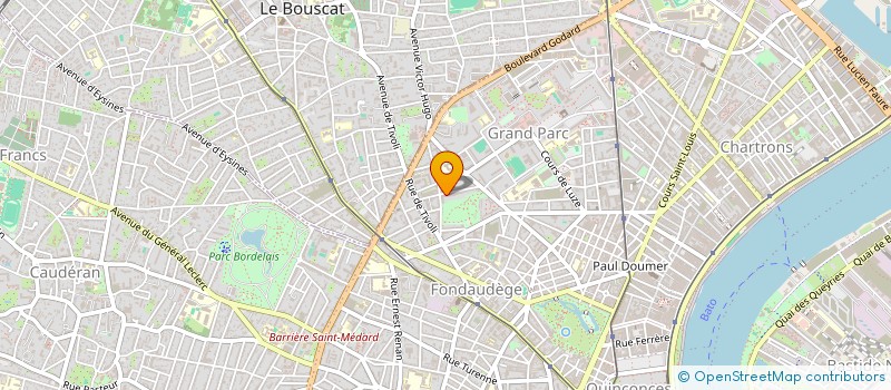 localisation de l'entreprise MONSIEUR THOMAS MULLANEY  BORDEAUX