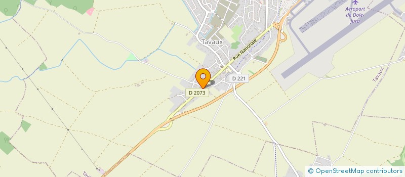 localisation de l'entreprise MONSIEUR THOMAS MULLER  TAVAUX