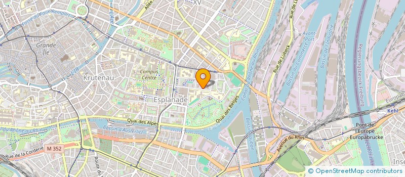 localisation de l'entreprise MONSIEUR THOMAS MULLER  STRASBOURG