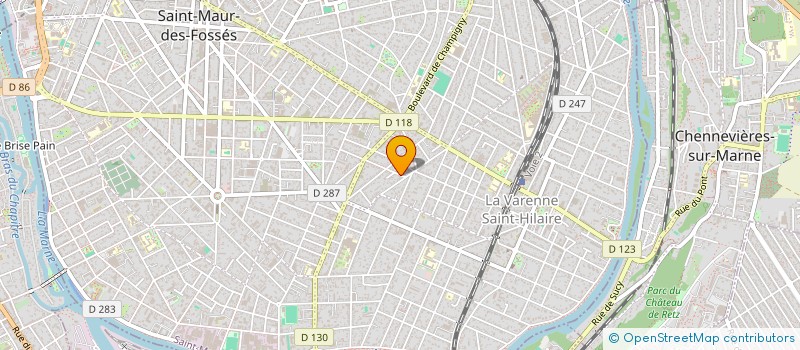 localisation de l'entreprise MONSIEUR THOMAS MUNOZ à SAINT-MAUR-DES-FOSSES