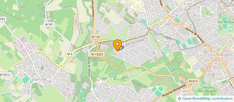 localisation de l'entreprise MONSIEUR THOMAS MUZET  MONTARNAUD