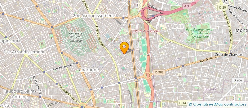 localisation de l'entreprise MONSIEUR THOMAS MYONDO PEN  PARIS