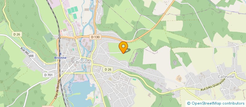 localisation de l'entreprise MONSIEUR THOMAS NAASSENS à BRIONNE