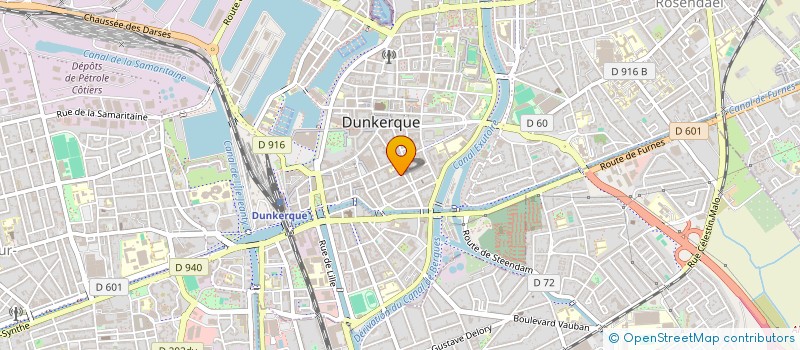 localisation de l'entreprise MONSIEUR THOMAS NACKAERTS à DUNKERQUE