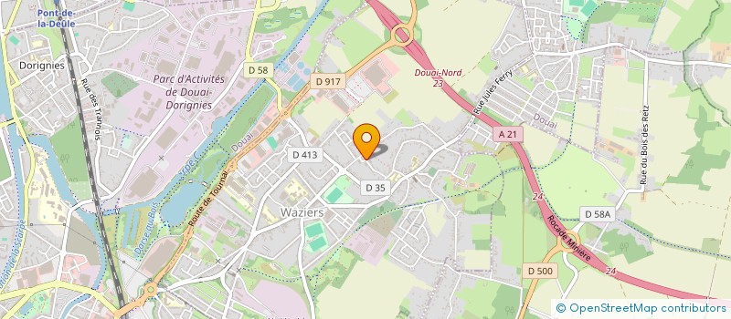 localisation de l'entreprise MONSIEUR THOMAS NAELS  DECHY