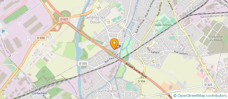 localisation de l'entreprise MONSIEUR THOMAS NAJDA  COURCHELETTES