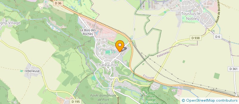 localisation de l'entreprise MONSIEUR THOMAS NEGRE  CHATEAUFORT