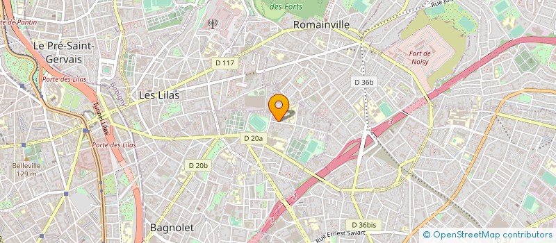 localisation de l'entreprise MONSIEUR THOMAS NEILL à BAGNOLET