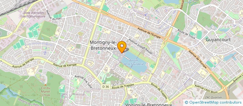 localisation de l'entreprise MONSIEUR THOMAS NETO à MONTIGNY-LE-BRETONNEUX