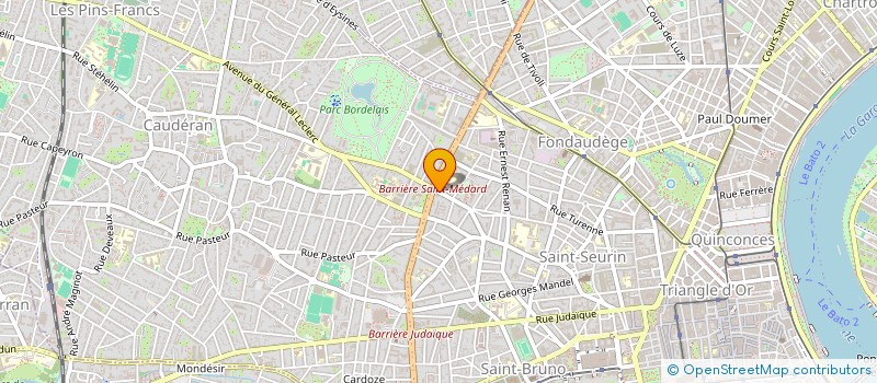 localisation de l'entreprise MONSIEUR THOMAS NGUYEN  BORDEAUX