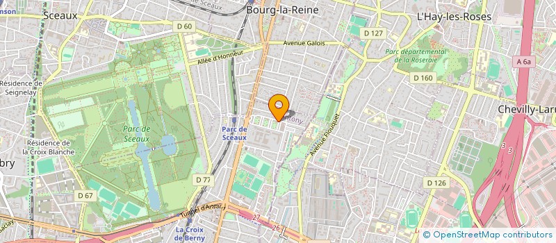 localisation de l'entreprise MONSIEUR THOMAS NGUYEN à ANTONY