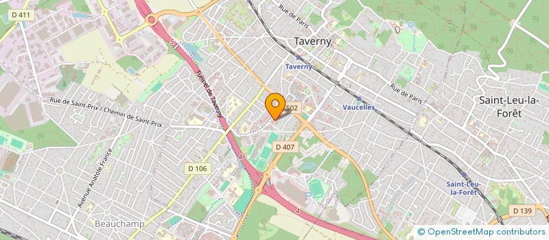 localisation de l'entreprise MONSIEUR THOMAS NGUYEN  TAVERNY