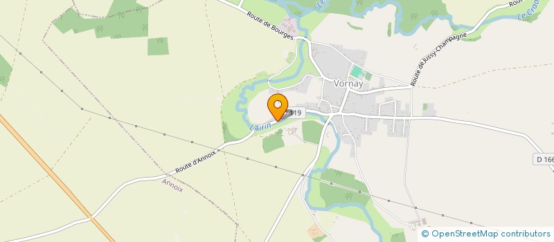 localisation de l'entreprise MONSIEUR THOMAS NICOLA  VORNAY