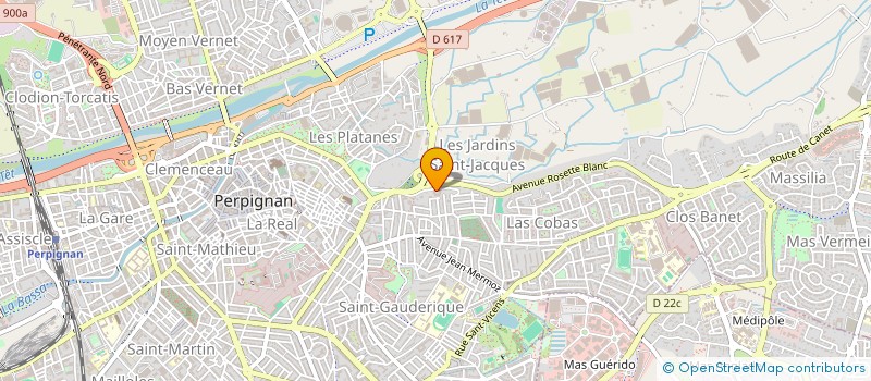 localisation de l'entreprise MONSIEUR THOMAS NICOLAS à PERPIGNAN