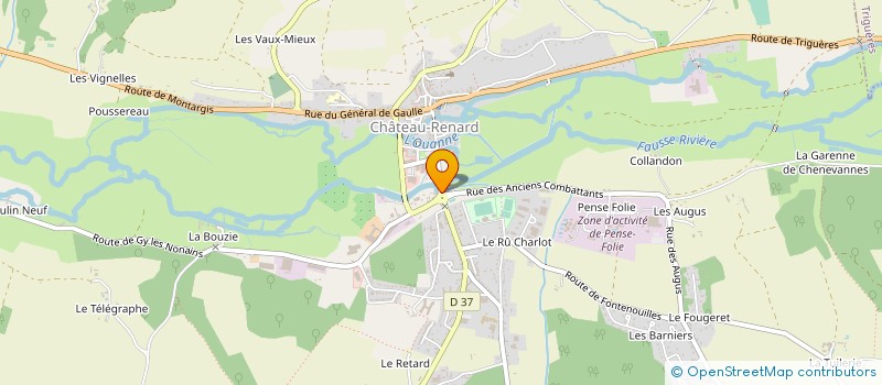 localisation de l'entreprise MONSIEUR THOMAS NIEMANN à CHATEAU-RENARD