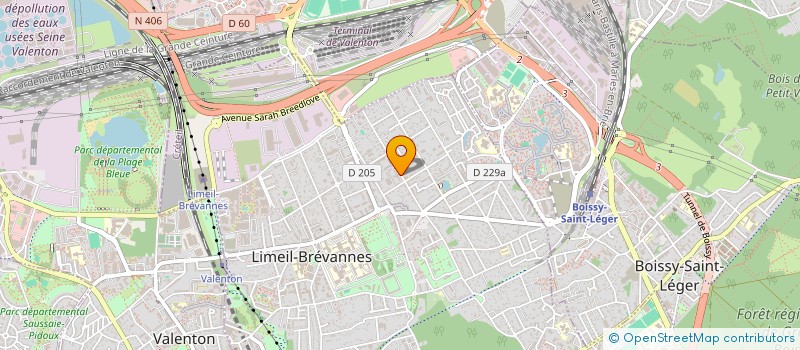 localisation de l'entreprise MONSIEUR THOMAS NIGAULT  LIMEIL-BREVANNES