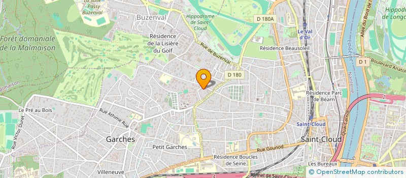 localisation de l'entreprise MONSIEUR THOMAS NIGER à GARCHES