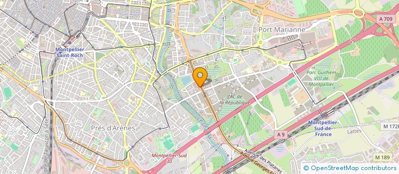 localisation de l'entreprise MONSIEUR THOMAS NITSCHE  MONTPELLIER