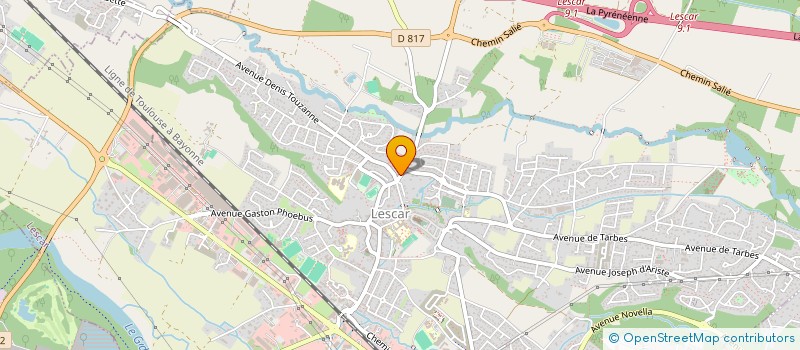 localisation de l'entreprise MONSIEUR THOMAS NOIROT  LESCAR